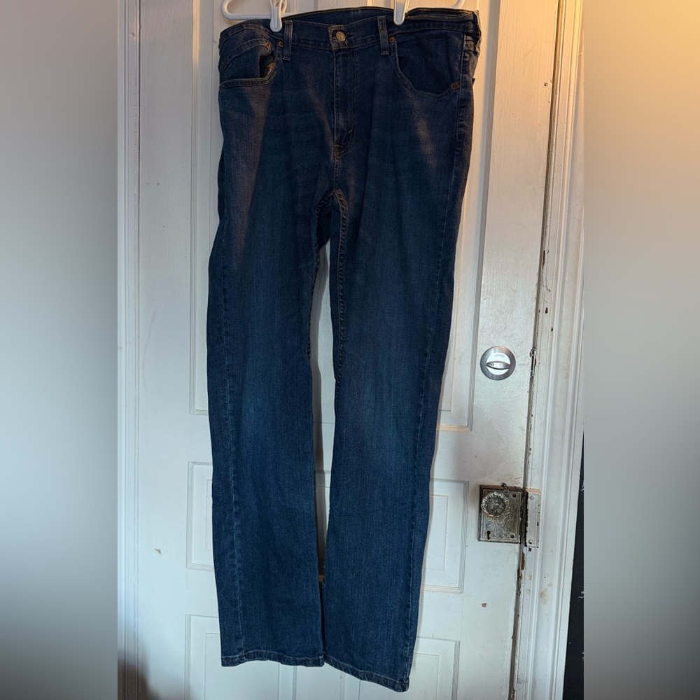 Levi's Dark Blue Straight Men's Jeans 559 36x36